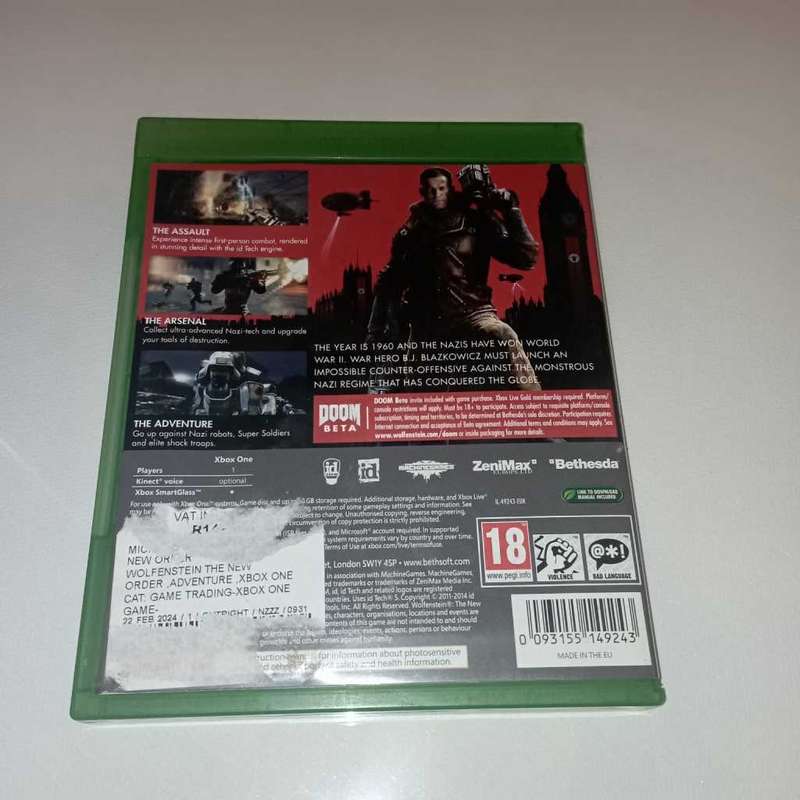 Wolfenstein: The New Order [X1]